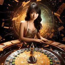 live casino table game interface showing baccarat and roulette options on mobile